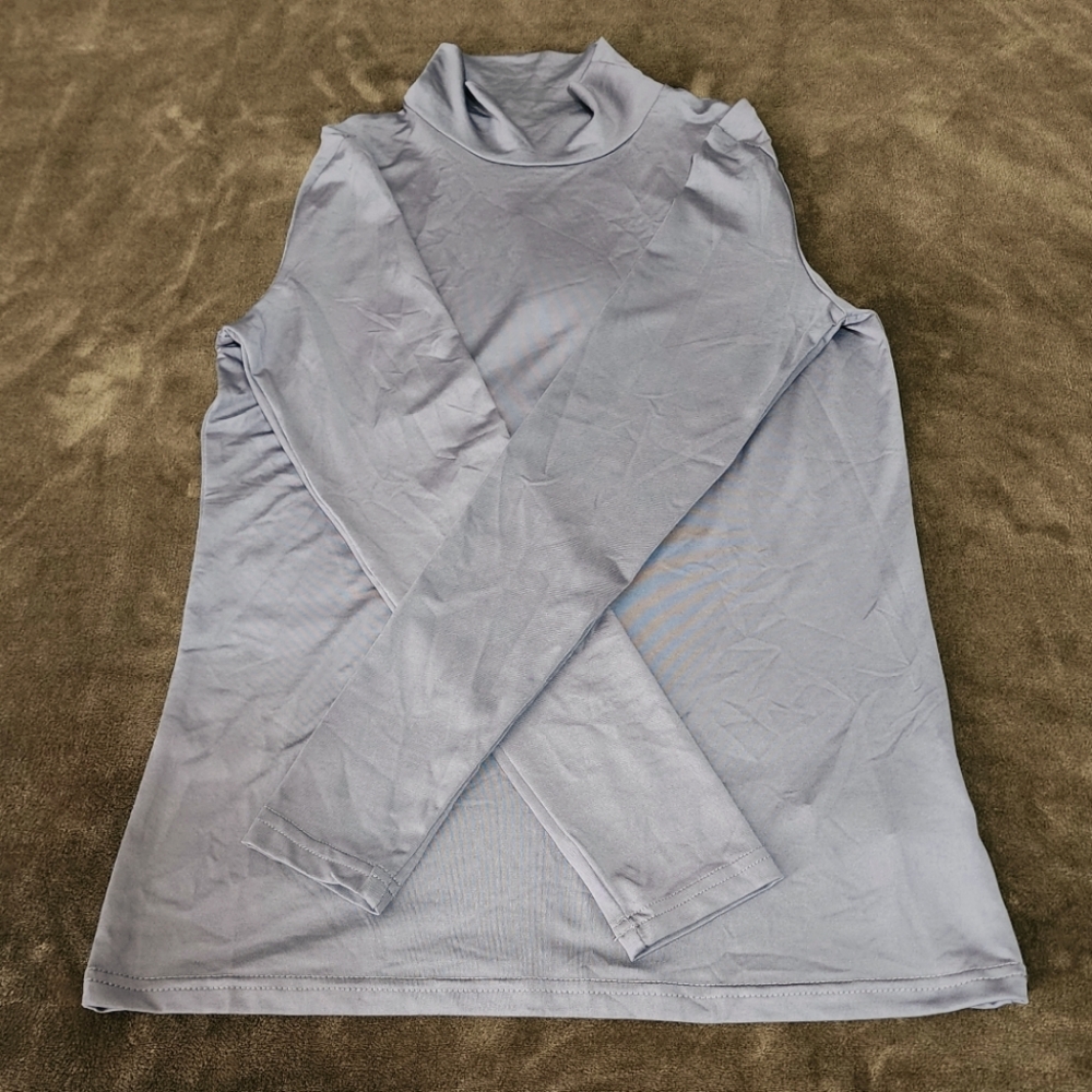 mock/turtleneck top